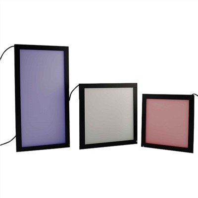 Wit led-achtergrondverlichtingspaneel voor digitaal display